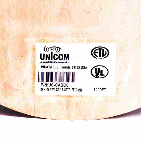 کابل شبکه cat6 SFTP Unicom مدل Outdoor 