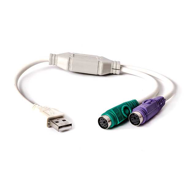کابل تبدیل USB به PS2 پورت موس و کیبورد