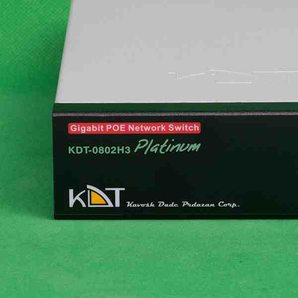 سوئیچ 8 پورت تحت شبکه پلاتینیوم | Platinum مدل KDT-0802H3W