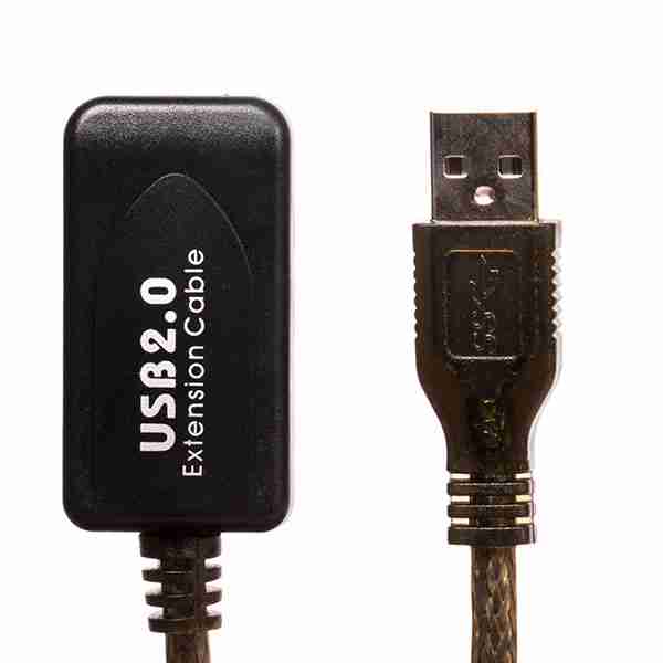 کابل افزایش طول آی سی دار USB 2.0 به طول 25 متر