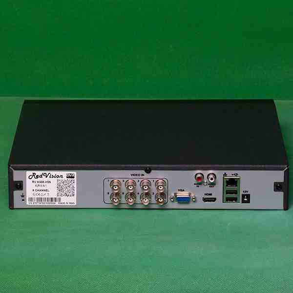 دستگاه DVR ای اچ دی با8  کانال  رد ویژن مدل A508-H5N