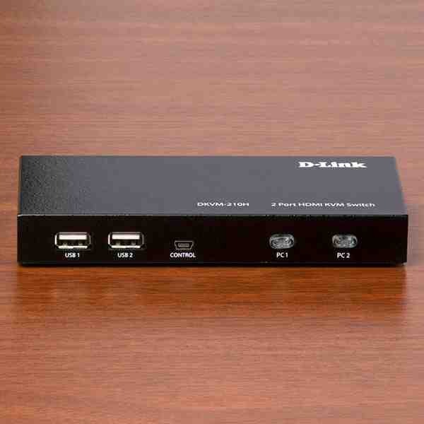 سوییچ 2 پورت HDMI KVM دی لینک مدل DKVM-210H