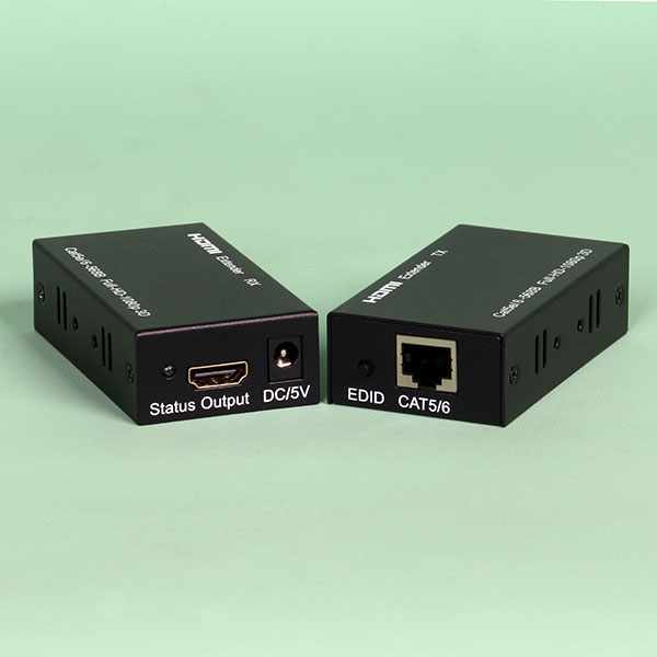 دستگاه افزایش طول HDMI با کابل شبکه تا 60 متر
