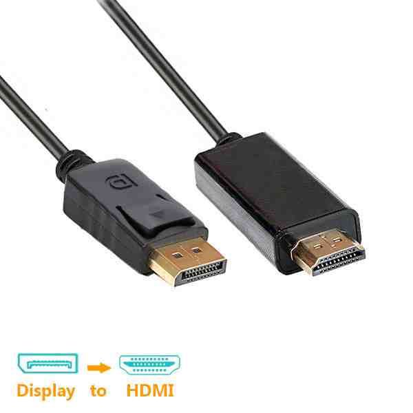 کابل DISPLAY به HDMI دی نت 1.5 متری