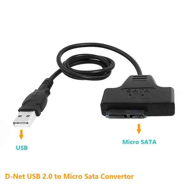  تبدیل USB 2.0 به Micro Sata دی نت