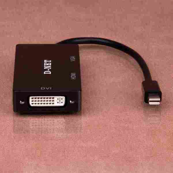 تبدیل MINI DISPLAY به HDMI / VGA / DVI دی نت