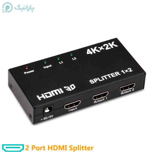 اسپلیتر 1 به 2 HDMI مدل 4k