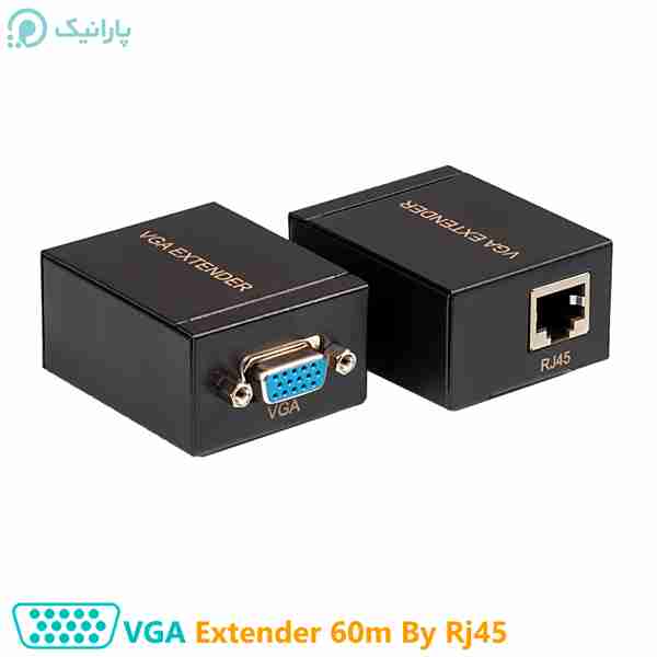 دستگاه افزایش طول VGA با کابل شبکه تا 60 متر