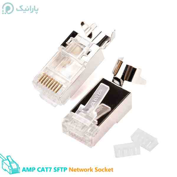 سوکت شبکه CAT7 SFTP مارک AMP