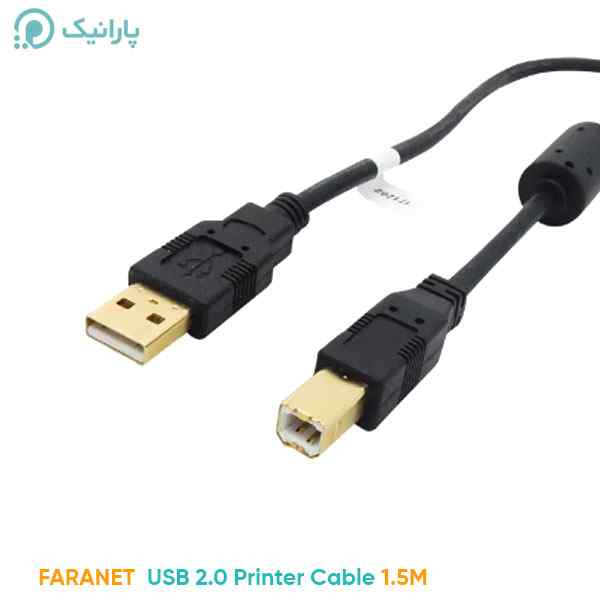 کابل USB 2.0 پرینتر فرانت 1.5 متری