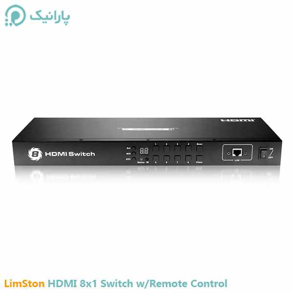 سوئيچ 8 پورت HDMI با ریموت کنترل لیمستون