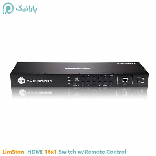  سوئيچ 16 پورت HDMI با ریموت کنترل لیمستون