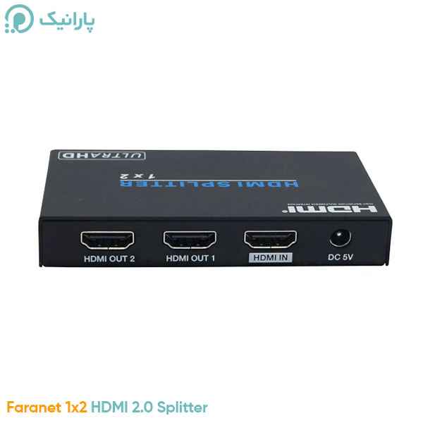 اسپلیتر 2 پورت HDMI V2.0 فرانت