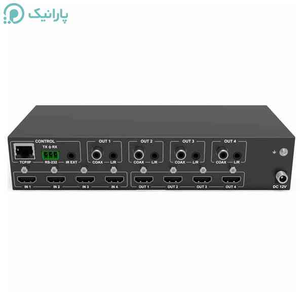 ماتریکس 4 در 4 HDMI v2.0 با تفکیک صدا فرانت