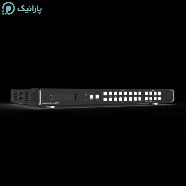 ماتریکس سوئيچ ٨ در ٨ 2.0 HDMI و قابليت جداسازی صدا با پورت سریال و شبکه فرانت